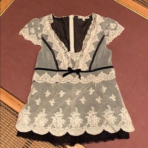 Beautiful ivory knit top